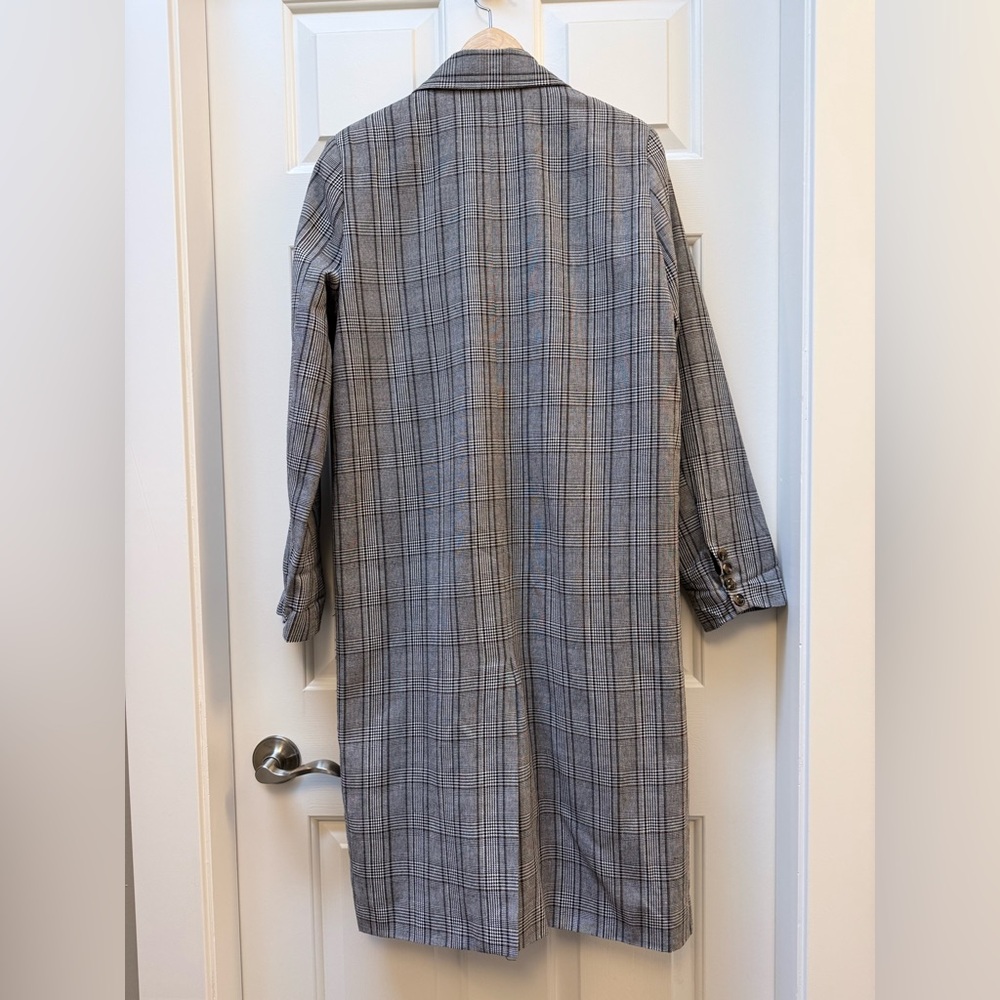 Maxi Plaid Blazer - Picture 5 of 10